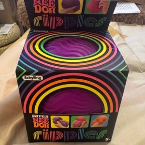 Nee doh super Ripples Purple Stress Fidget Toy